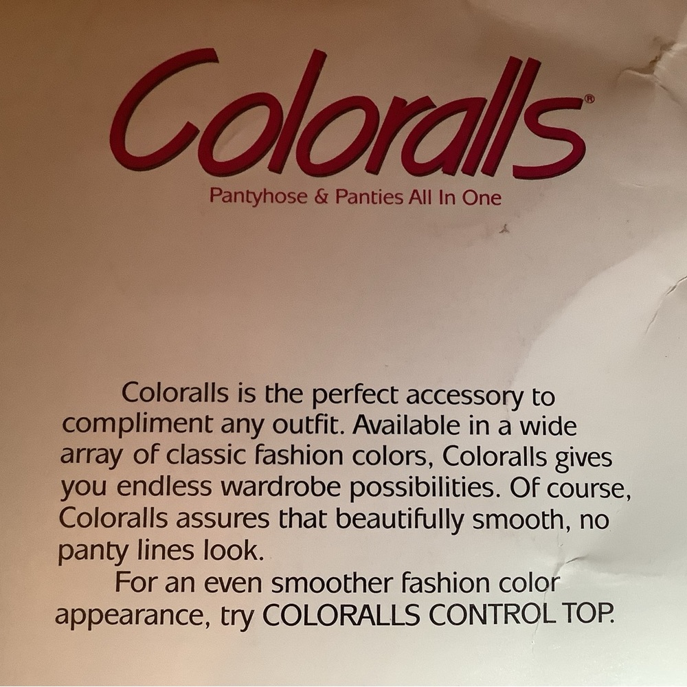 Lot of 2 - Coloralls pantyhose & panties all in one, color peach, size: AB - Picture 9 of 11